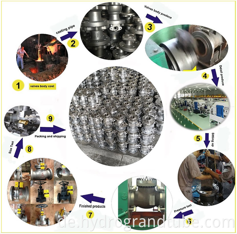 valve production process